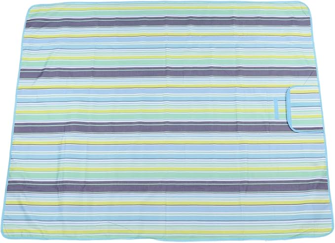 Extra Large Picnic Blanket Outdoor Sandproof Beach Mat Foldable Camping Blanket with Oxford Cloth Portable Travel Blanket for Lawn Beach Park Family Picnics