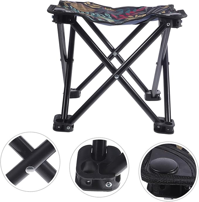 1pc Lightweight Folding Table Sketch Chair Reclining Camping Stool Comfortable for Fishing Home Travel