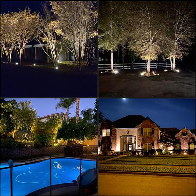 Malibu 11 Watt Floodlight Landscape Lighting Outdoor Spotlight Waterproof Lighting for Driveway Yard Lawn Flood Garden Outdoor Lighting 8401-2650-01