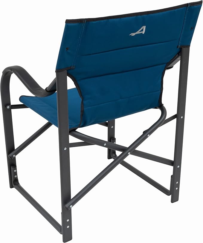 ALPS Mountaineering Camp Chairs for Adults - Comfortable Padded Polyester Fabric Over Sturdy Wide Aluminum/Steel Frame with Tall Back Folds Flat