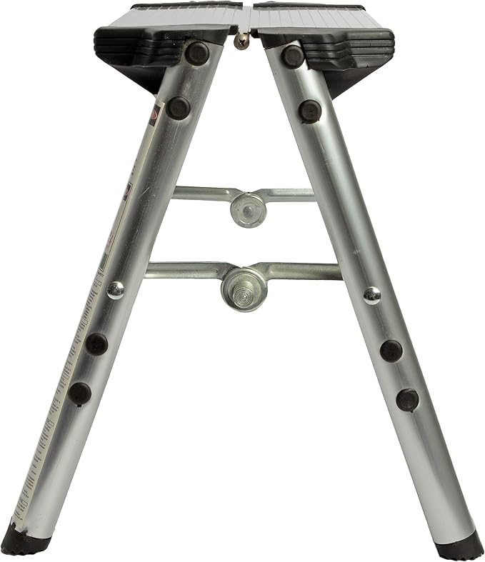 Quick Products QP-FOSS Slim-Profile Easy Folding One-Step Stool - 200 lbs. Capacity