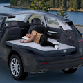 AutoLevel 4” Foam SUV Air Mattress for Honda CRV – Flat Backseat Camping Bed with Built-in Pump Slope-Cancel Design Waterproof TPU Surface – Ideal for Road Trips &amp Car Sleeping