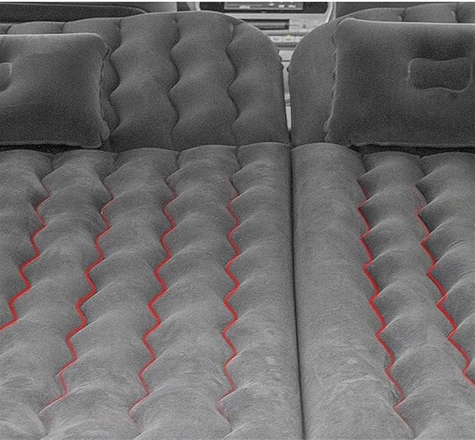 Inflatable Mattress SUV Trunk Inflatable Bed Thickened PVC Material Mattress for Camping Car Non-Slip and Easy to Clean