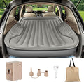 Self-Inflating SUV Air Mattress with Built in Electric Pumpcar air Mattress with Pillow for TrunkPortable car Mattress for Travle and Camping Gray