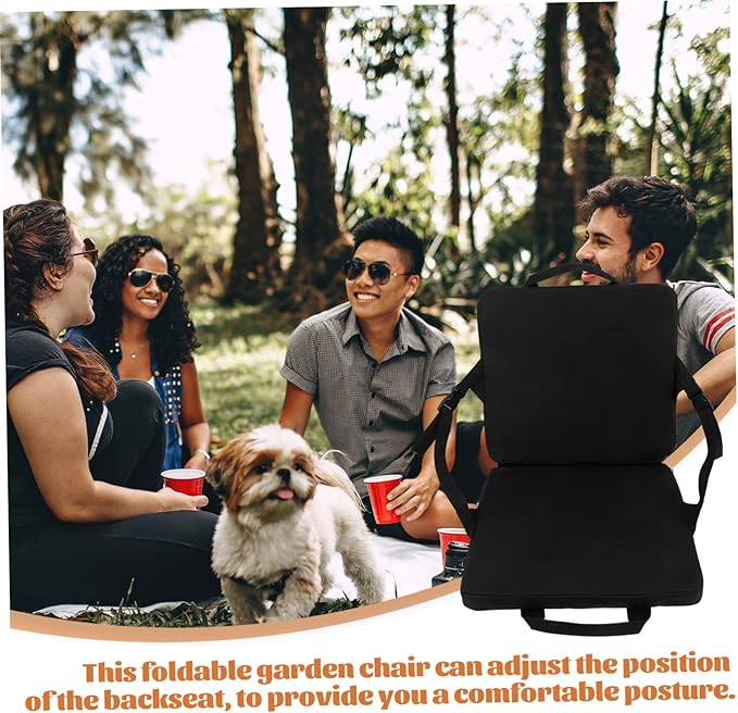 Alipis Camping Chair Canopy Portable Beach Chair Foldable Camping Supplies for Garden Outdoor Activities