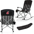Picnic TIME NCAA Unisex-Adult NCAA Outdoor Rocking Camp Chair XL Heavy Duty Camping Chair for Adults