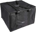 cherrboll Insulated Pizza Delivery Bag 20 by 20 by 14 -Inch Commercial Grade Food Delivery Bag Moisture Free