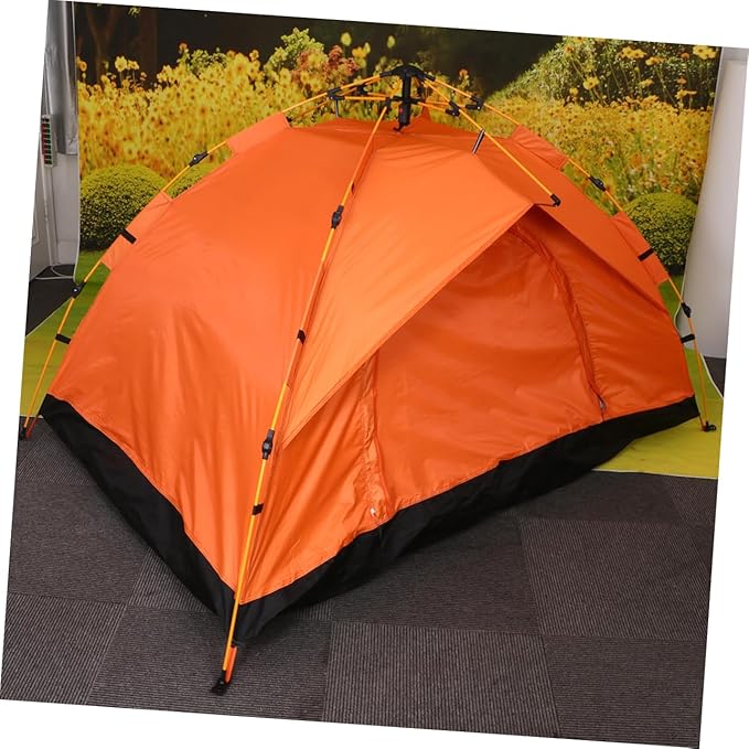 Fully Automatic Outdoor Camping Tent Quick-Opening Oxford Cloth Travel Tent for Easy Setup for Backpacking and Family Camping Adventures