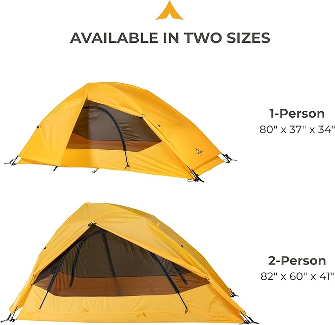 Teton Sports Vista Quick Tent Dome Camping and Backpacking Tent Easy Instant Setup Clip-On Rainfly Included