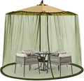 Mosquito Net for Patio with Zipper Door and Water Tube Suitable for Outdoor Patio Camping Umbrella 7.5-1 1FTJVLJVL (grmy green)