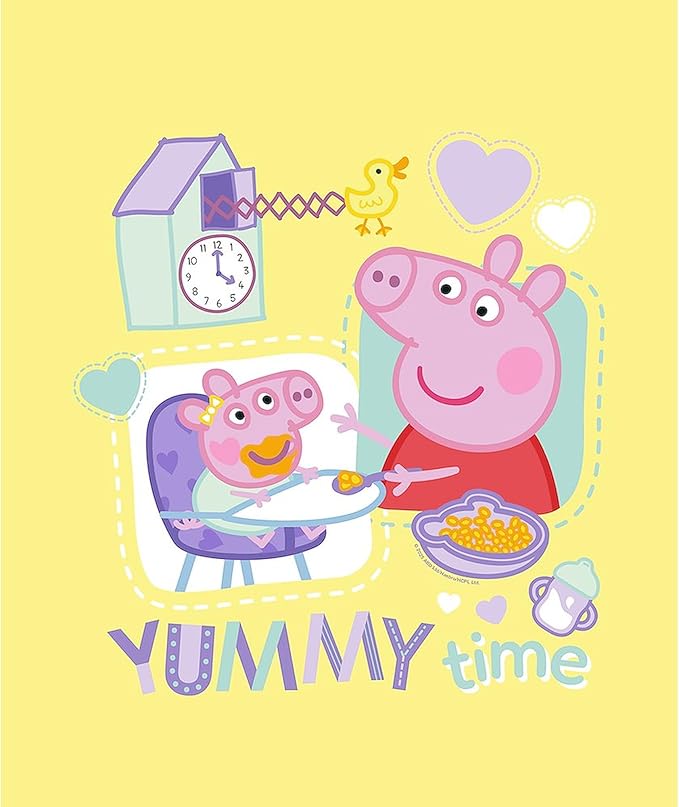 CafePress Peppa Pig: Yummy Time 50 x 60 Water-Resistant Outdoor Blanket