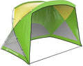 Beach Tent - Sun Shelter for Shade with UV Protection and Water-Resistant Coating for Sports Events and More with Carry Bag by Wakeman Outdoors