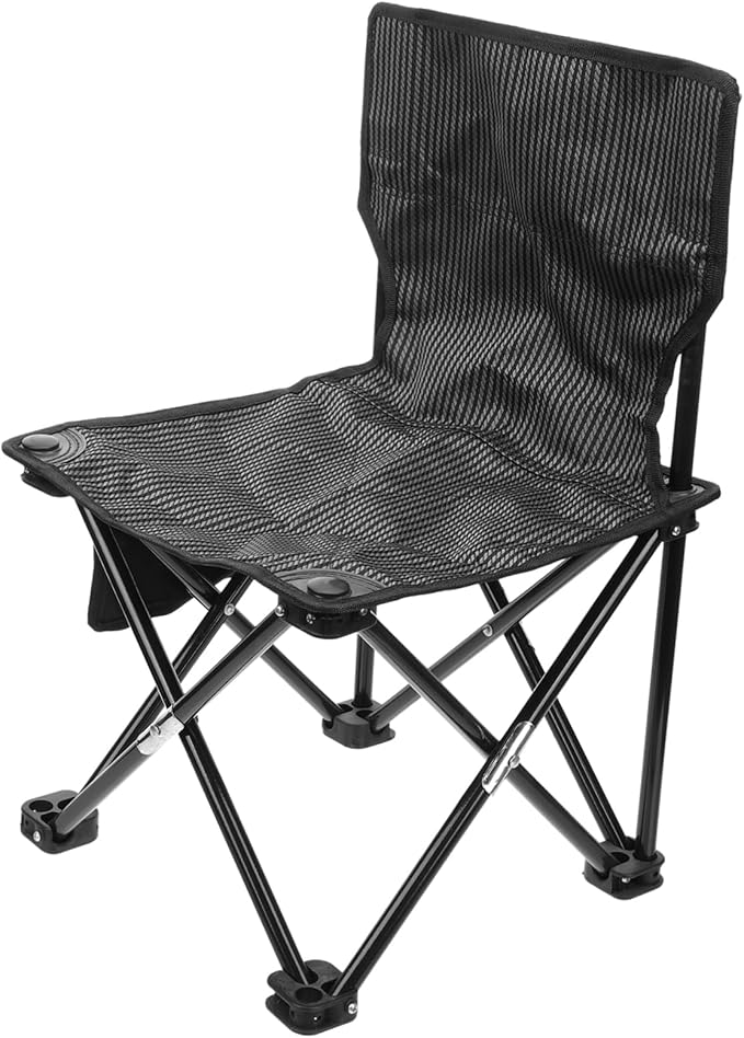 BESPORTBLE Collapsible Chair Portable Folding Stool Oxford Fabric Easy to Carry Backpack for Hiking