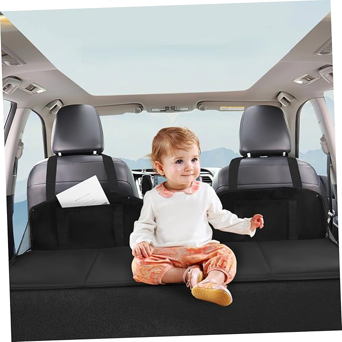 Car Mattress Extension Plate Flocking Back Seat Bed for Suvs Trucks and Compact Cars Removable Washable Cover Non Slip Design for Road Trips and Camping