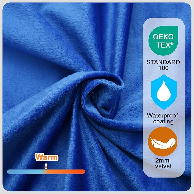 Memory Foam Camping Mattress pad Comfortable Thick Floor Sleeping Mat for Adults with Waterproof and Non-Slip Bottom Portable Roll Up Mattress for Sleepover GuestCot Mad for Car Camping
