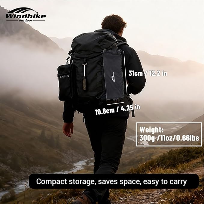 11oz Ultralight Small Folding Camping Table - 66lb Load Capacity Mini Backpacking Table with Carry Bag Aluminum No Assembly for Hiking Camping &amp Beach Compact Small Side Table