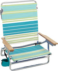 Rio Beach Classic 5-Position Lay-Flat Folding Beach Chair