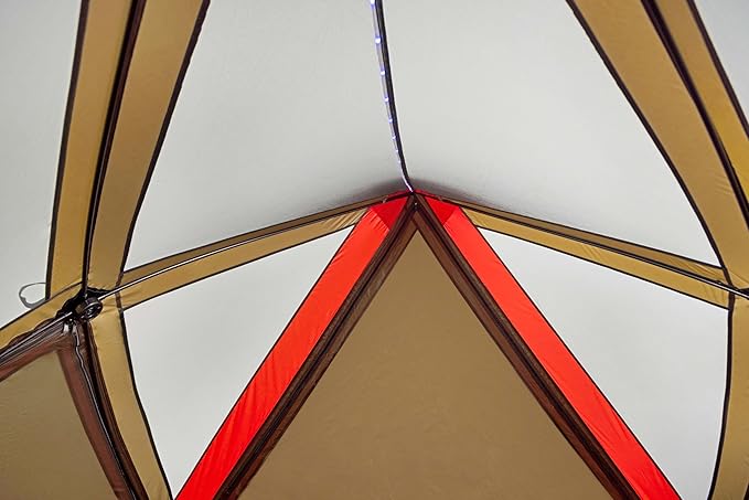 Rapid Series Quick Setup Camping Tent Integrated Steel Frame Family Tent Made with Waterproof 150d Fabric and 190d Fabric Rain Fly for Family Outdoor Camping