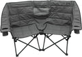 Kuma Outdoor Gear Kozy Bear Chair with Carry Bag Ultimate Portable Luxury Outdoor Double Camping Chair for Glamping Sports &amp Outdoor Adventures (Heather Grey/Black)
