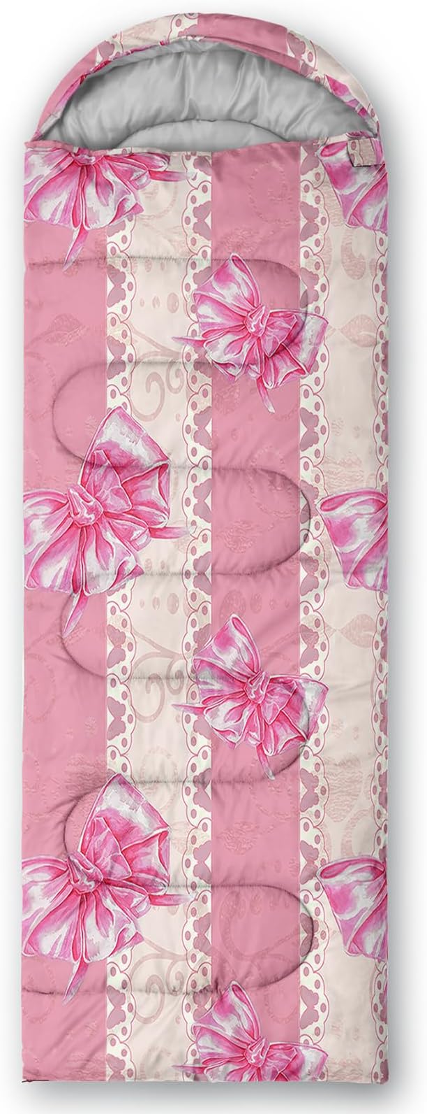 AILONEN Cartoon Camping Sleeping Bag for Boys Girls AdultsLightweight &amp Waterproof3 Season Warm &amp Cold WeatherPortablePrinted Sleeping BagTravelingCampingHiking