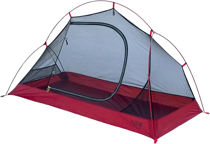 Near Zero 1-3 Person Ultralight Backpacking Tents up to 2 Doors 20D Ripstop Waterproof Sealed Nylon Freestanding Rainfly 3 Season with Lightweight Aluminum Frame. Easy Setup System