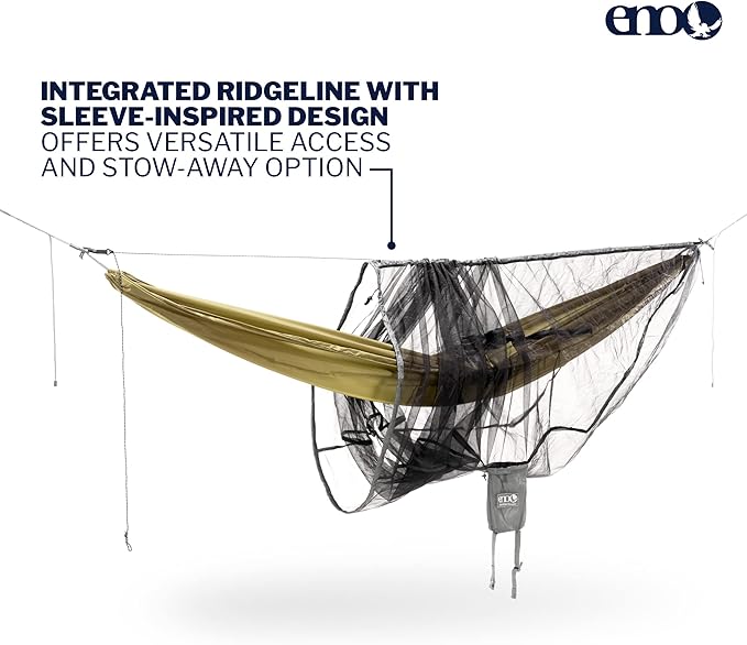 ENO Eagles Nest Outfitters Guardian SL Bug Net Hammock Bug Netting