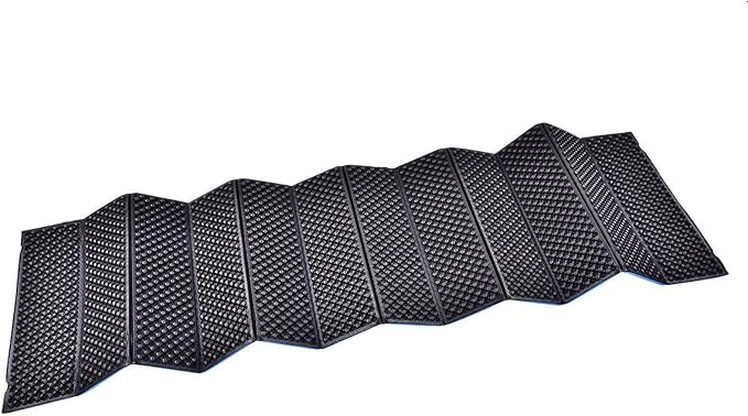 Restokki Foldable Sleeping pad Outdoor Foam Sleeping pad Camping Folding Beach Tent Sleeping Pad Waterproof Camping Mattress Sleeping pad Sleeping mat (Blue)