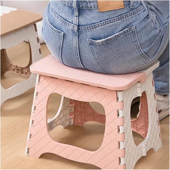 Outdoor Folding Chair Portable Stool Camping Fishing Beach Plastic(Style3)