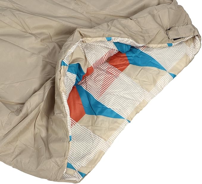 Camping Sleeping for Adults Portable Outdoor Sleeping Lightweight Foldable Sleeping with Hollow Cotton Filling 190T Pongee Fabric for Camping Hiking Travel