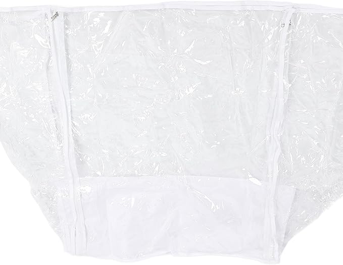Sheet Pan Rack Cover Transparent Foldable PVC Foodservice Bread Rack Cover for Home Kitchen Restaurant (20 Tier)