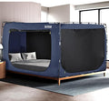 Bed Tent Bed Canopy King Size Tents for Adult and Kids- Original Design Portable Dream Tent Indoor Sleeping Tents 80% Blackout with 3 Doors Breathable Big