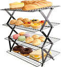 Pliable Refrigerating Rack Collapsing Plan for Compact Storage Permanent Metal Strong Not Stick Coating Easy Neat Not Stick Rack