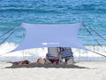 Beach Shade Windproof Design Sun Shelter UPF50+ Portable Family Tent with 6 Sandbags Anchors 7x7 FT 2 Pole Pop Up Outdoor Shelter for Beach Camping Fishing Backyard and Picnics