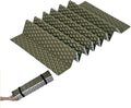 R2.6 3-Season Foam Sleeping Pad 1inch Thickened Ultralight Closed Cell Camping Mattress with Bandage Waterproof Thermal Folding Sleeping Pad Suitable for Backpacking Camping