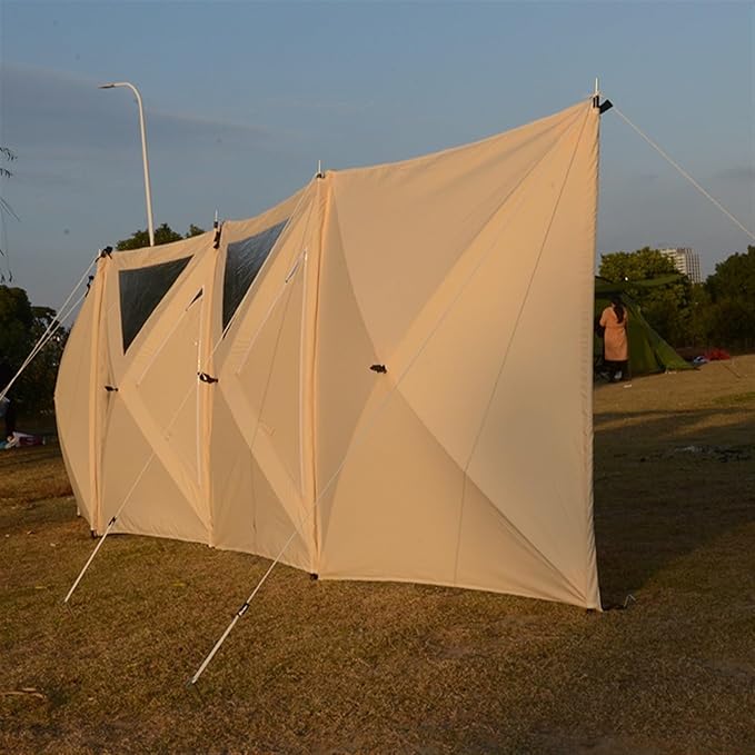 Tents Outdoor Camping Shelter Windscreen Windproof Waterproof Windshield Tent for Picnic Beach