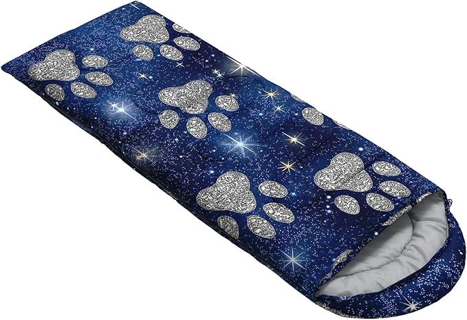 AILONEN Cartoon Camping Sleeping Bag for Boys Girls AdultsLightweight &amp Waterproof3 Season Warm &amp Cold WeatherPortablePrinted Sleeping BagTravelingCampingHiking
