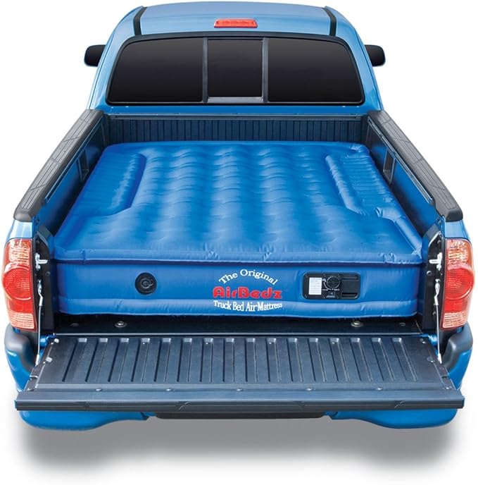 Pittman Outdoors PPI 102 AirBedz Original Truck Bed Air Mattress for 6'-6.5' Full Sized Short Truck Bed Blue