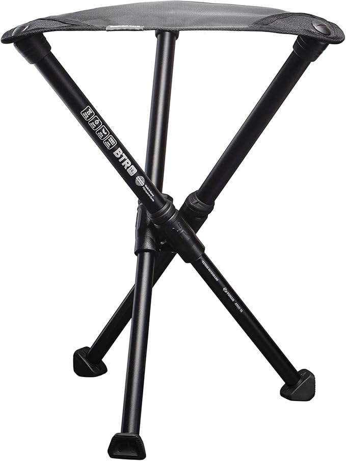 Hillsound BTR Stool for Ultralight Backpacking &amp Hiking Lightweight Camping Chairs Compact Portable Outdoor Seat Hunting Adventures Durable Tripod Design Made in Korea