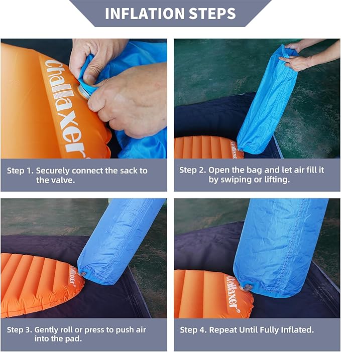 Ultralight Sleeping Pad for Camping 74.8x23.2 Camping Mat with Pump Sack Inflatable Sleeping Pads Compact for Camping Backpacking Hiking Traveling Tent
