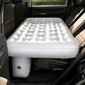 Car Back Seat Air Mattress - Universal Fit SUV/Sedan Inflatable Camping Mattress with Built-in Pump &amp Air Support Column Portable True Flat Gap-Filling Car Bed for Sleeping Roadtrip Travel
