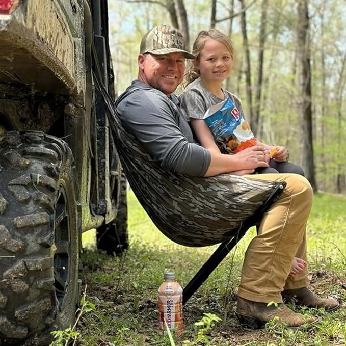 Portable Low Profile Hammock Hunting Seat for Tree Lightweight Foldable Outdoor Chair for Deer Hunting and Outdoor Activities