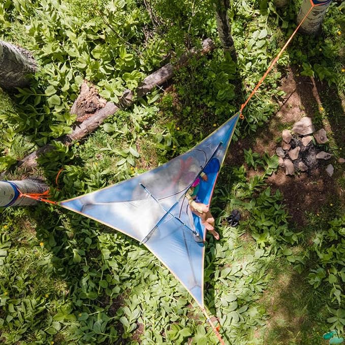 Tentsile Flite+ V3 Lightweight Camping Tent Hammock Portable Treehouse for Backpackers Backyards Nature Lovers Designed in The UK