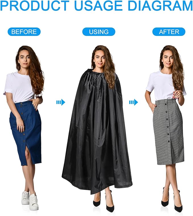 PATIKIL Portable Dressing Room 1.2M Length Instant Dressing Cover Up Changing Tent Privacy Shelter for Beach Boating Camping Competition Black