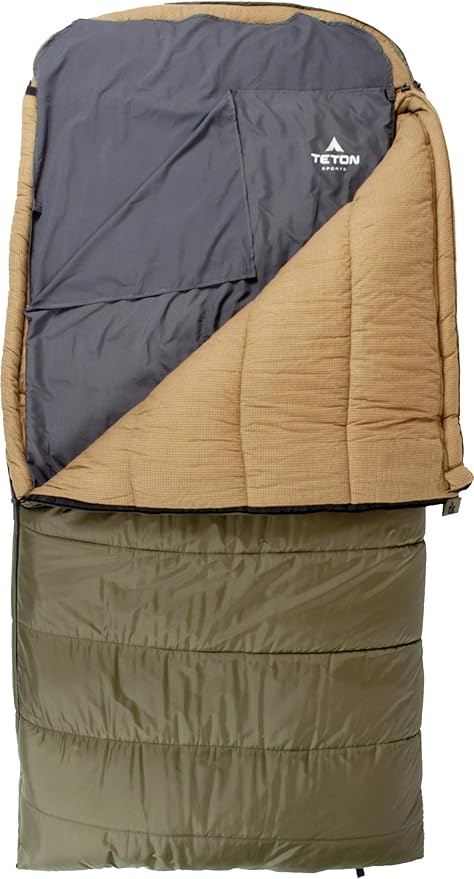 Teton Sleeping Bag Liner A Clean Sheet Set Anywhere You Go Perfect for Travel Camping and Anytime You’re Away from Home Overnight Machine Washable Travel Sheet Set for Your Sleeping Bag