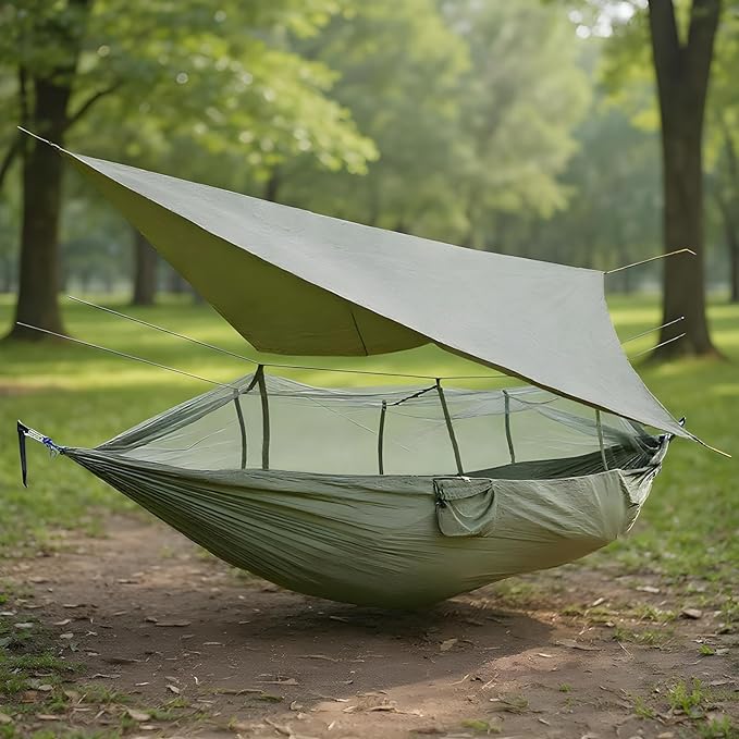 Camping Hammock Fly Net Keeps Out Fly Net Netting Waterproof Protective Mesh for Backpacking Backyard Garden Hiking Travel Fishing Patio Outdoor Outside