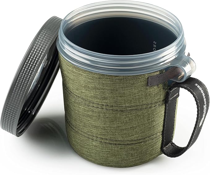 GSI Outdoors Infinity Fairshare Mug I Lightweight BPA-Free Mug for Backpacking Camping &amp Outdoors
