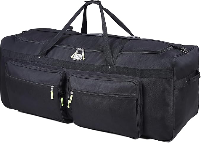 Gilbins Camp 1800 Denier Heavy Duty Soft Trunk With Shoulder Strap (Without Embroidery 52x18x20 18720 Cu. Inch.)