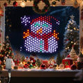 Leisure world LED Snowman Window Silhouette LightsUSB Operated LED Net Outdoor Mesh Lights with Timer 8 Modes for Indoor Outdoor Holiday Xmas Party Decor