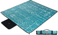 Wacho Waterproof Picnic Blanket – Large Sandproof Outdoor Mat with Carry Bag for Beach Camping Park &amp Travel Foldable Lightweight Easy to Clean &amp Portable Ground Cover for Families