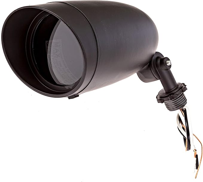 DYSMIO Lighting One Light PAR20 120 Volt Die Cast Aluminum Durable Outdoor Landscape Security Lighting Flood Dark Bronze